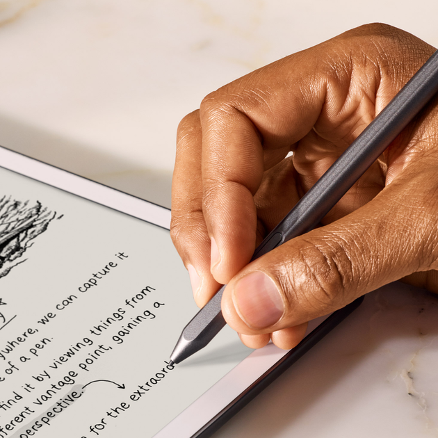 Електронна книга Amazon Kindle Scribe 32GB Premium Pen Tungsten (B0CZ9TDDN6) - зображення 3