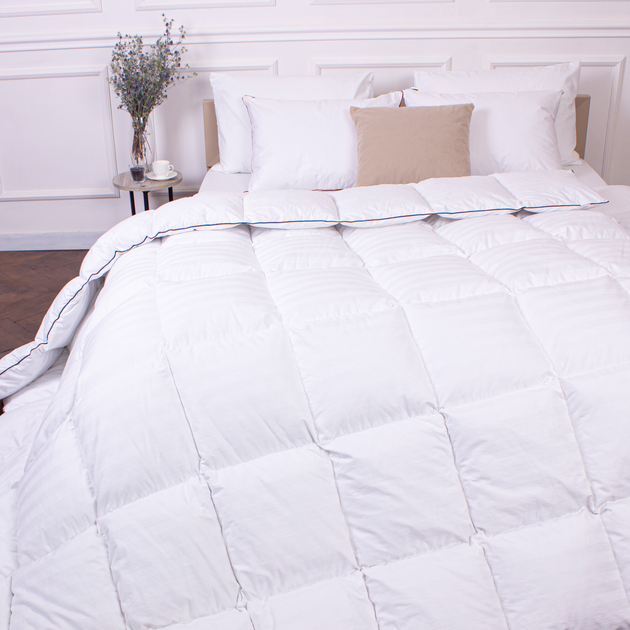 Ковдра пухова MirSon Royal Pearl 036 зима 155x215 см від Rozetka на платформі USKIDKA Акція на Ковдра пухова MirSon Royal Pearl 036 зима 155x215 см від Rozetka