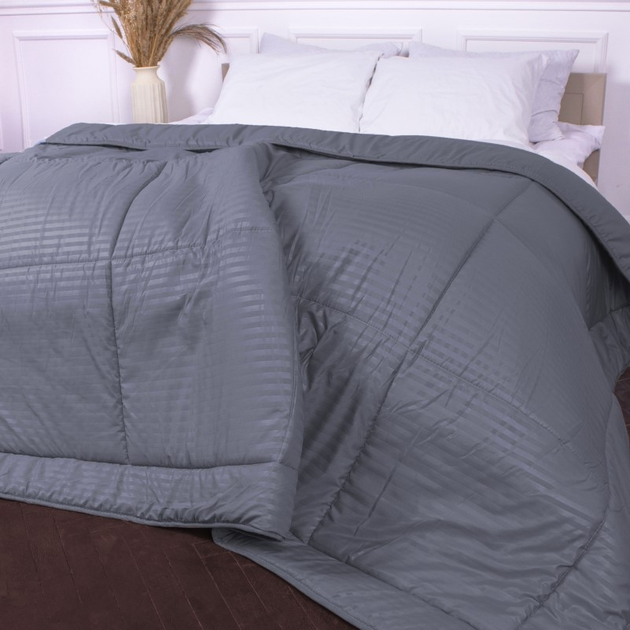 Ковдра MirSon зимова Євро 200x220 см Вовняна Супер Тепла №9001 Eco Light Gray від Rozetka на платформі USKIDKA Акція на Ковдра MirSon зимова Євро 200x220 см Вовняна Супер Тепла №9001 Eco Light Gray від Rozetka
