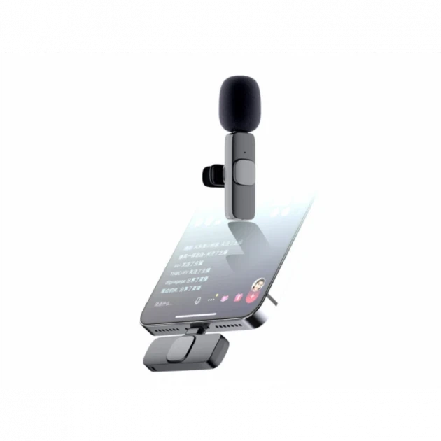 Бездротовий мікрофон петличний для зйомки відео для iPhone (Type-C) - зображення 8