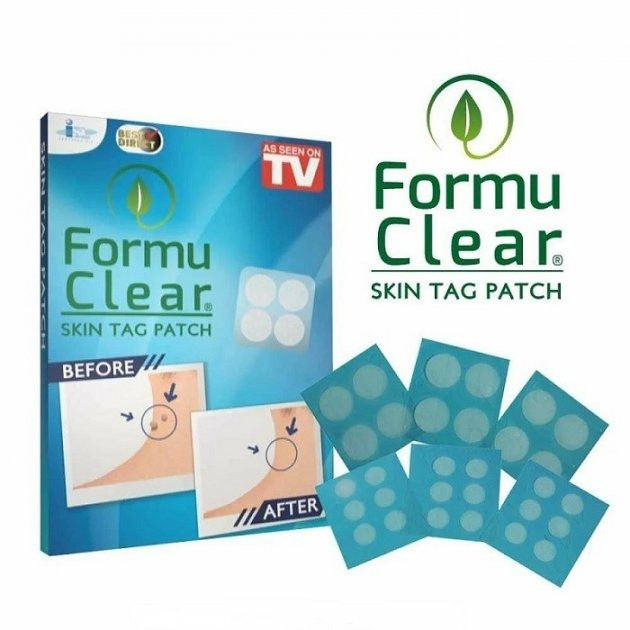 Пластирі Formu Clear від папілом і бородавок у наборі 30 штук - зображення 1