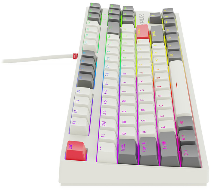 Klawiatura Krux Atax Pro Creator Retro Gateron Yellow Pro (KRX0110) (955555903615993) - Outlet - obraz 5