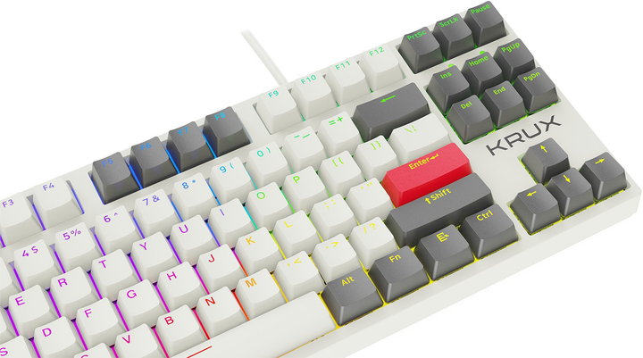 Klawiatura Krux Atax Pro Creator Retro Gateron Yellow Pro (KRX0110) (955555903615993) - Outlet - obraz 9