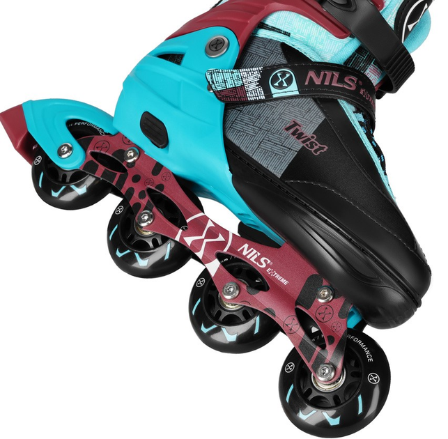 Rolki Nils Extreme Twist NA13810 31-34 S Niebieskie (5907695580365) - obraz 6