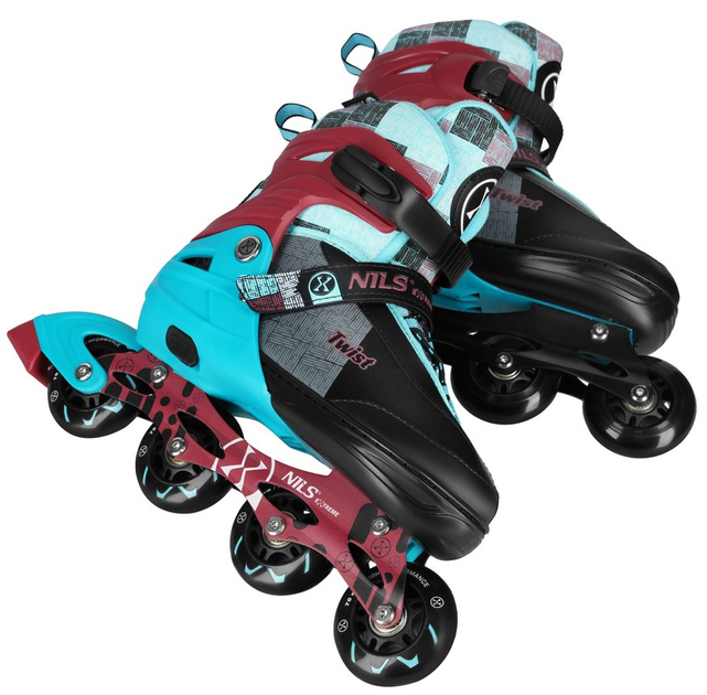 Rolki Nils Extreme Twist NA13810 39-42 L Niebieskie (5907695580389) - obraz 7