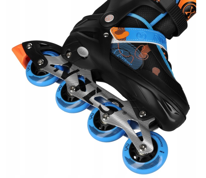Rolki Nils Extreme Cosmo NA13808 38-41 L Niebieskie (5907695580297) - obraz 6