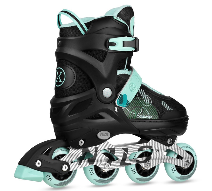 Rolki Nils Extreme Cosmo NA13808 34-37 M Zielone (5907695580259) - obraz 3