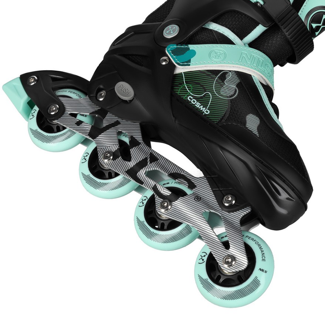 Rolki Nils Extreme Cosmo NA13808 34-37 M Zielone (5907695580259) - obraz 6