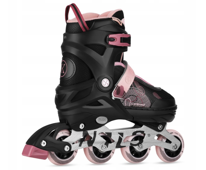 Rolki Nils Extreme Cosmo NA13808 34-37 M Różowy (5907695580310) - obraz 3