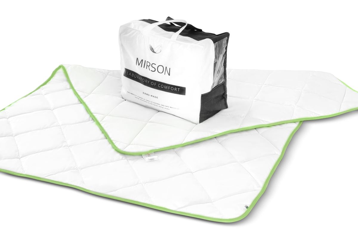 Ковдра шовкова MirSon Silk 0502 демі 155х215 см від Rozetka на платформі USKIDKA Акція на Ковдра шовкова MirSon Silk 0502 демі 155х215 см від Rozetka
