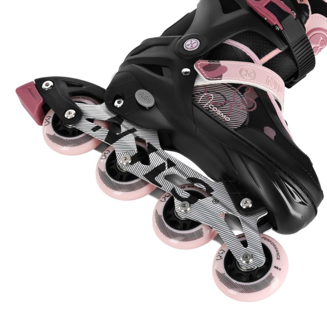 Rolki Nils Extreme Cosmo NA13808 38-41 L Różowy (5907695580327) - obraz 6
