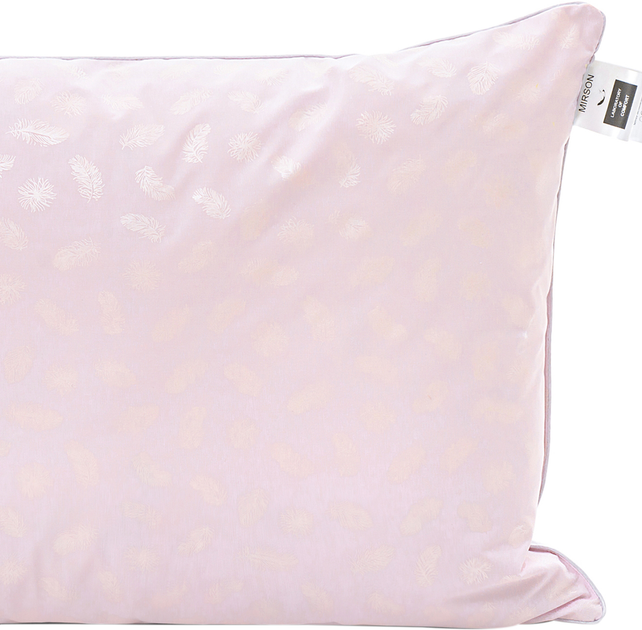 Пухова подушка MirSon №1808 Bio-Pink 90% пух пружна 70х70 см від Rozetka на платформі USKIDKA Акція на Пухова подушка MirSon №1808 Bio-Pink 90% пух пружна 70х70 см від Rozetka