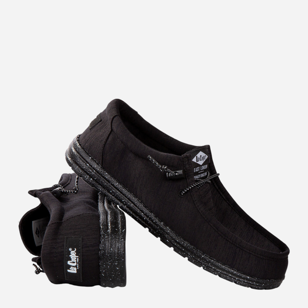 Mokasyny męskie Lee Cooper LCW-25-04-3160M 44 29.3 cm Czarne - obraz 4