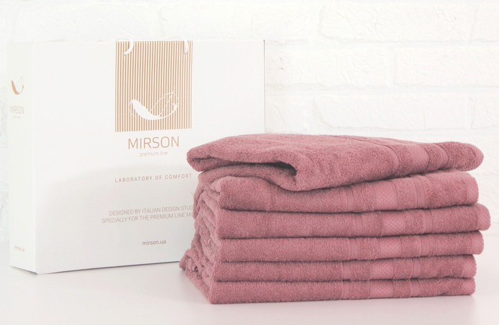 Набір лазневих рушників MirSon №5083 Elite SoftNess Violet 70х140 6 шт від Rozetka на платформі USKIDKA Акція на Набір лазневих рушників MirSon №5083 Elite SoftNess Violet 70х140 6 шт від Rozetka