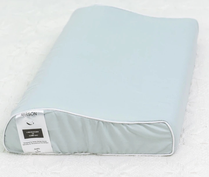 Подушка ортопедическая MirSon №7070 Elite Delicate Satin Skyline Kiddy Boy 50х29х5/8 (2200003400090) - изображение 3
