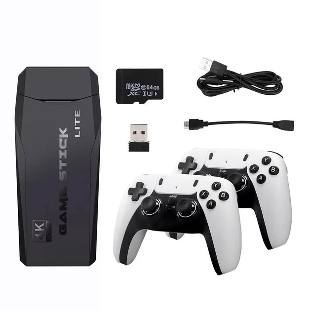 Ігрова приставка Game Box M8 64 ГБ Game Stick HDMI 4K 20000 - зображення 9