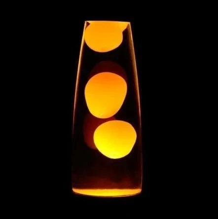 Настольная Лава лампа с воском LAVA LAMP LMP 41 см желтая - Фото 6 Настольная Лава лампа с воском LAVA LAMP LMP 41 см желтая - изображение 6