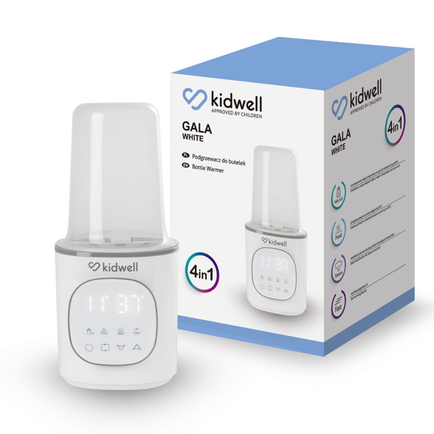 Підігрівач пляшечок Kidwell GALA White - зображення 1