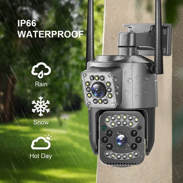 Уличная IP-камера видеонаблюдения Qettopo V380 - Фото 8 Уличная IP-камера видеонаблюдения Qettopo V380 - изображение 8
