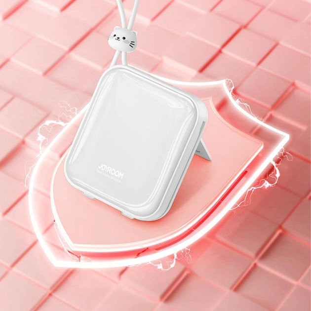 Powerbank JOYROOM JR-L008 Cutie Series 10000 mAh USB-C/Lightning 22.5 W White (6956116711924) - obraz 14