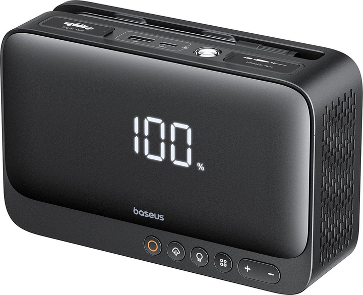 Автомобільний пуско-зарядний пристрій Baseus Super Energy Mega Series BS-CH013 4 в 1 600A Black (C00245902111-00) - зображення 7