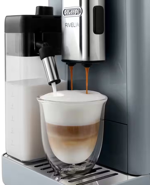 Кавомашина Delonghi Rivelia Pebble Grey EXAM440.55.G (8004399026636) - зображення 3