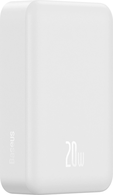 Powerbank Baseus Magnetic Mini MagSafe 20000 mAh 20 W White (PPCX150002) - obraz 5