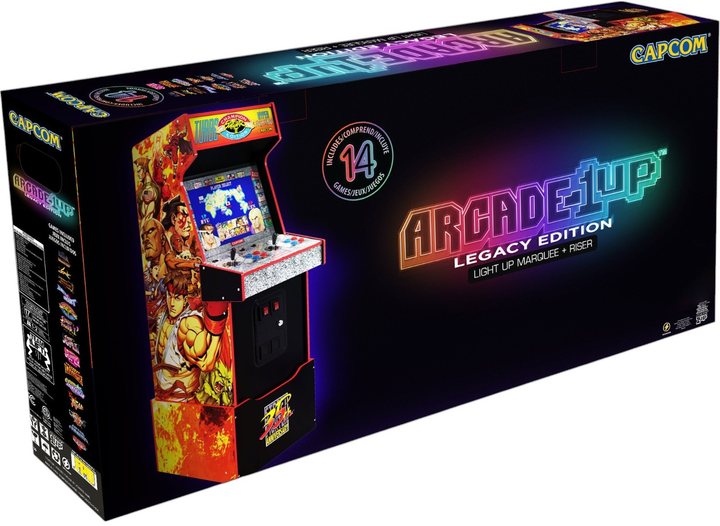Аркадний автомат Arcade1Up Street Fighter Legacy 14-in-1 (1220000276536) - зображення 4