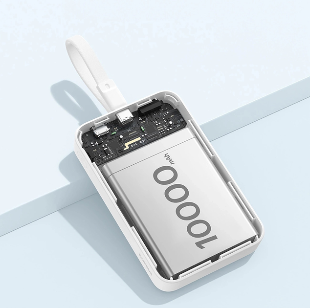 Powerbank Baseus Magnetic Mini MagSafe Lightning 10000 mAh 20 W White ( P1002210B223-00) - obraz 11
