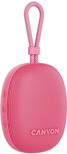Głośnik przenośny Canyon OnMove 12 5W Pink (CNE-CBTSP12PK) - obraz 3