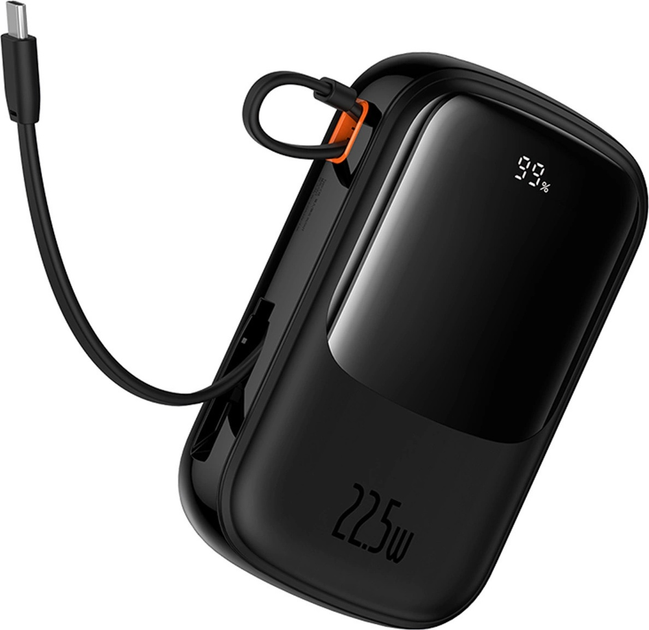 Powerbank Baseus Power Bank Qpow Pro+ USB-C 20000 mAh 22.5 W Black (P10067103113-00) - obraz 6