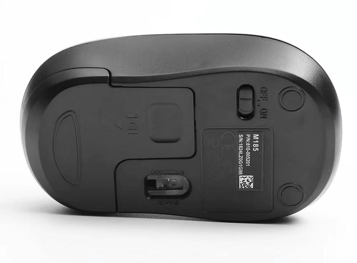Комп’ютерна миша Logitech M185 Синя 2,4 ГГц - изображение 4
