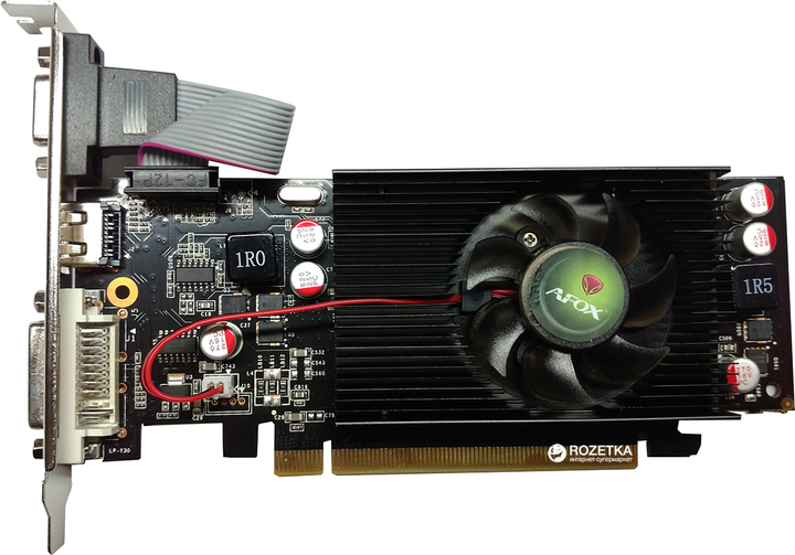 Видеокарта AFOX PCI-Ex GeForce G210 1GB DDR3 (128bit) (450/1040) (DVI ...