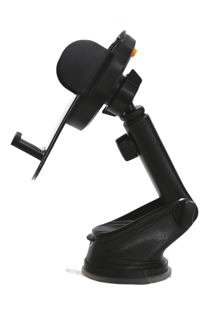Держатель телефона в авто Holder 4you GL10 Black (выдвижная ножка ,прозр часть, присоска,классический крепеж) - Фото 3 Держатель телефона в авто Holder 4you GL10 Black (выдвижная ножка ,прозр часть, присоска,классический крепеж) - изображение 3