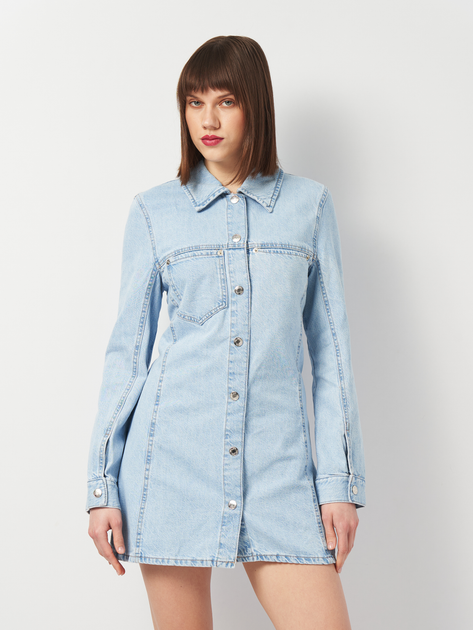 Акція на Сукня жіноча Zara 8197/864 XL Блакитна від Rozetka
