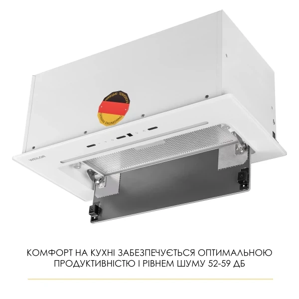 Вытяжка weilor lumina wbg 68 white - изображение 8