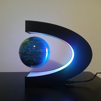 Глобус, що обертається в невагомості Globe Star з підсвічуванням Нічник-світильник - зображення 9