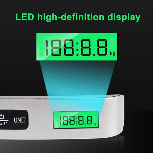 Електронна міні вага з LCD екраном до 50 кг - изображение 3