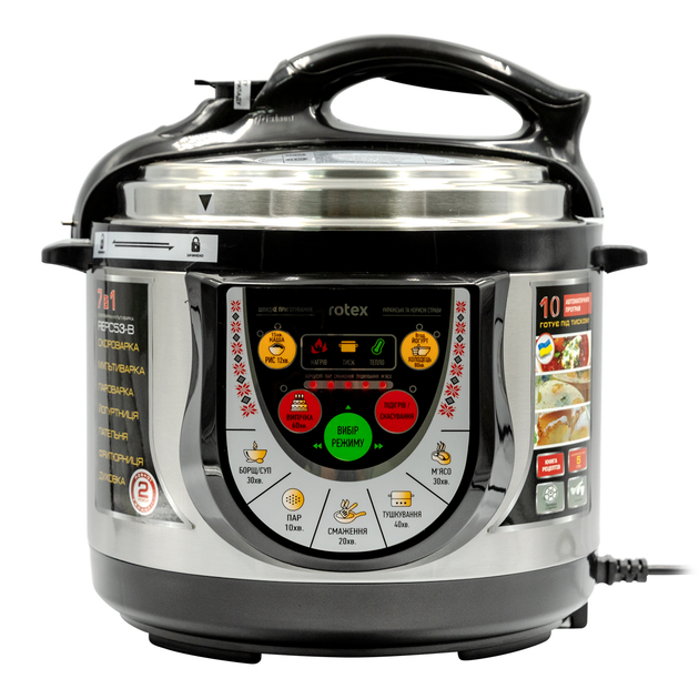 Мультиварка-Скороварка Rotex REPC53-B - изображение 2
