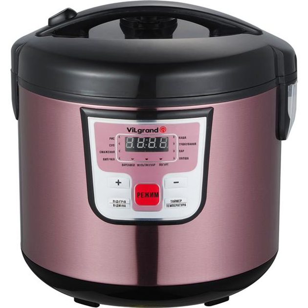 Мультиварка ViLgrand VMC115 Медь VMC115_Pink - изображение 2