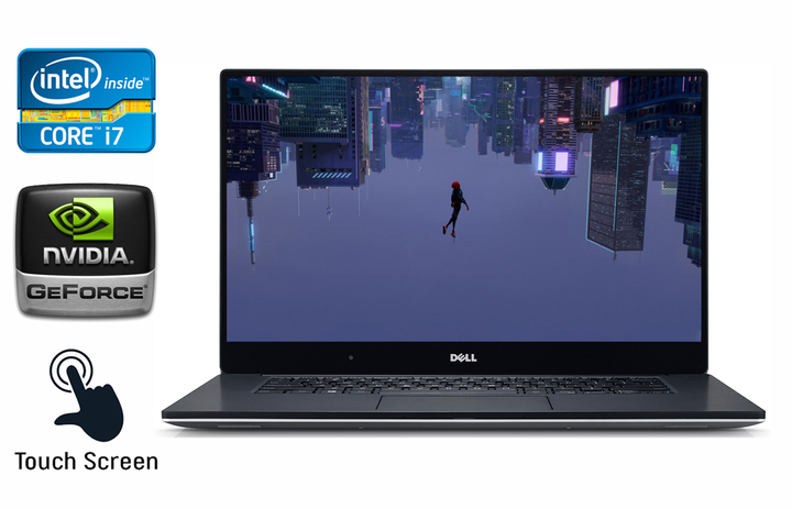 Игровой ноутбук Б-класс Dell XPS 15 9550 / 15.6" (3840x2160) IPS Touch / Intel Core i7-6700HQ (4 (8) ядра по 2.6 - 3.5 GHz) / 16 GB DDR4 / 512 GB SSD / nVidia GeForce GTX 960M, 2 GB GDDR5, 128-bit / HDMI / Windows 10 б/у - Фото 1 Игровой ноутбук Б-класс Dell XPS 15 9550 / 15.6" (3840x2160) IPS Touch / Intel Core i7-6700HQ (4 (8) ядра по 2.6 - 3.5 GHz) / 16 GB DDR4 / 512 GB SSD / nVidia GeForce GTX 960M, 2 GB GDDR5, 128-bit / HDMI / Windows 10 б/у - изображение 1