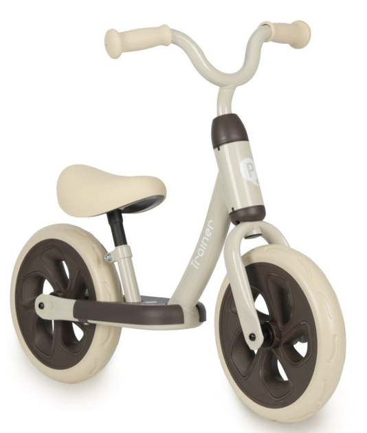 Rowerek biegowy Qplay Trainer 10 " Beige (5061047481905) - obraz 4