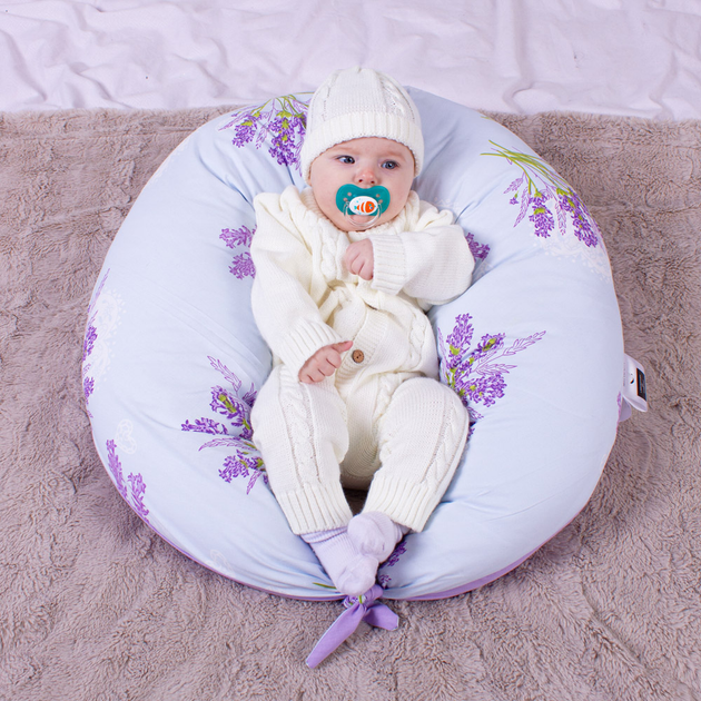 Подушка для вагітних і годування Mirson №8606 Print Line 17-0130 Lavender sea 50% Memory 30х170 см від Rozetka на платформі USKIDKA Акція на Подушка для вагітних і годування Mirson №8606 Print Line 17-0130 Lavender sea 50% Memory 30х170 см від Rozetka