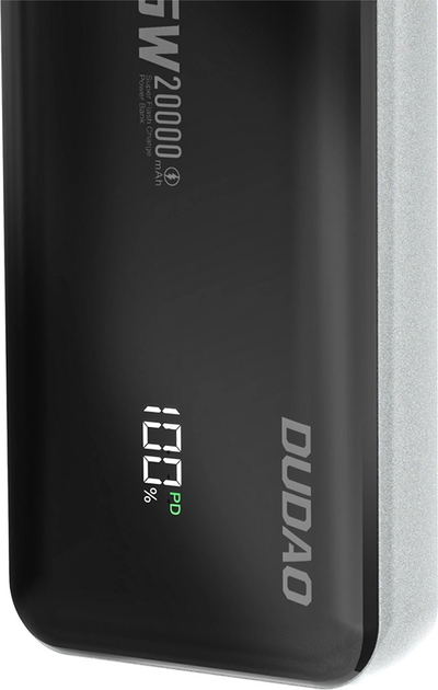 УМБ Dudao K65 65W 20000 mAh Black (6976625331222) - зображення 3