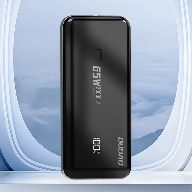 УМБ Dudao K65 65W 20000 mAh Black (6976625331222) - зображення 9