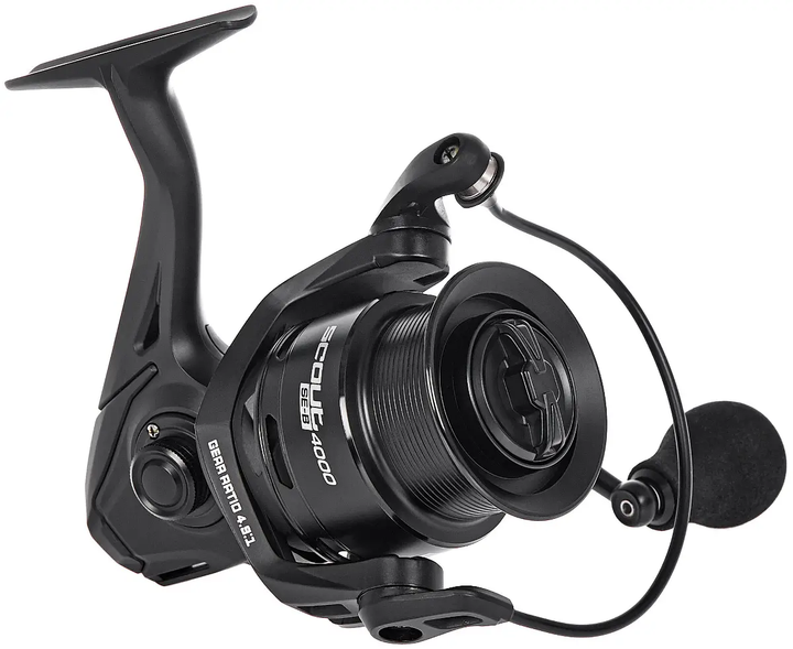 Котушка Brain Scout SE-B 4000S 8+1BB 4.9:1 Black (1858-46-40) - зображення 3