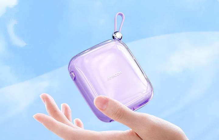 Powerbank JOYROOM JR-L005 10000 mAh Lightning 12W Purple (6956116726539) - obraz 5