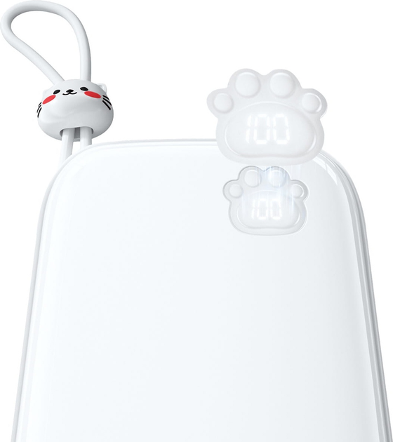 Powerbank JOYROOM JR-L008 Plus Cutie Series 20000 mAh USB-C/Lightning 22.5 W White (6956116757021) - obraz 3