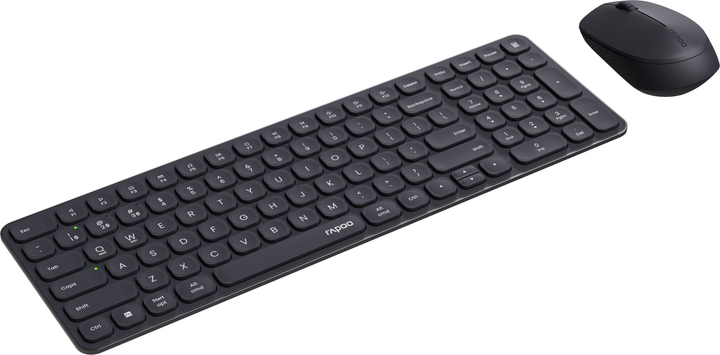 Zestaw bezprzewodowy Rapoo Multimode 9310M Dark Grey (6940056125804) - obraz 4