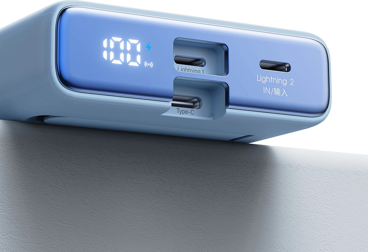 Powerbank Joyroom JR-PBM01 MagSafe 20 W 10000 mAh Blue (6941237112569) - obraz 4